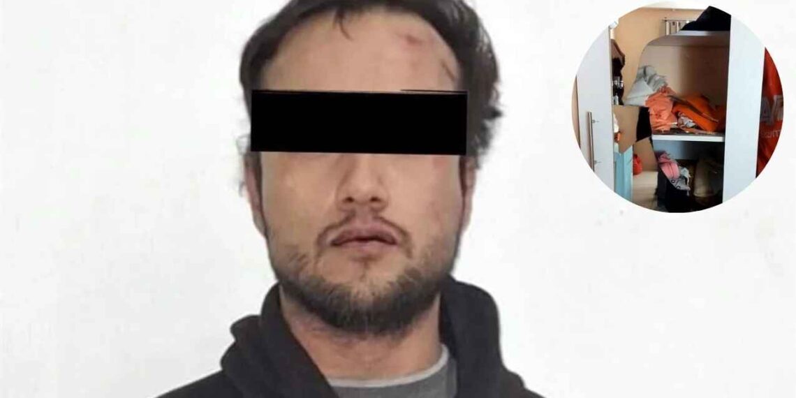 Sujeto es detenido tras amenazar con un palo de escoba a su propia madre en Guadalupe, NL