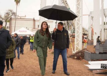 Supervisa alcaldesa Carmen Lilia Canturosas avance de obra del Museo de Ciencia y Tecnología
