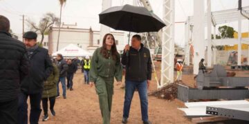 Supervisa alcaldesa Carmen Lilia Canturosas avance de obra del Museo de Ciencia y Tecnología