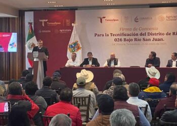 Tamaulipas apuesta por la modernización agrícola con tecnificación del Distrito de Riego 026 Américo Villarreal
