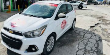 Taxista ocasiona choque Matamoros