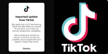 TikTok suspende su servicio en Estados Unidos tras la aprobación de una nueva ley