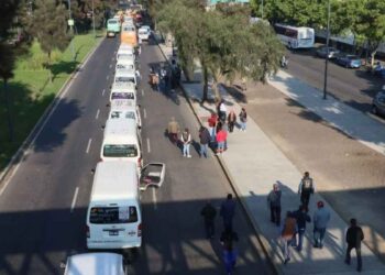Bloqueo transportistas CDMX