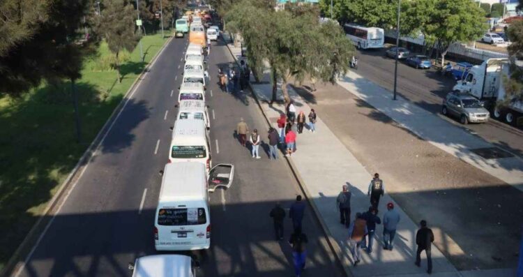 Bloqueo transportistas CDMX