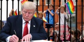 Trump "transición" género menores