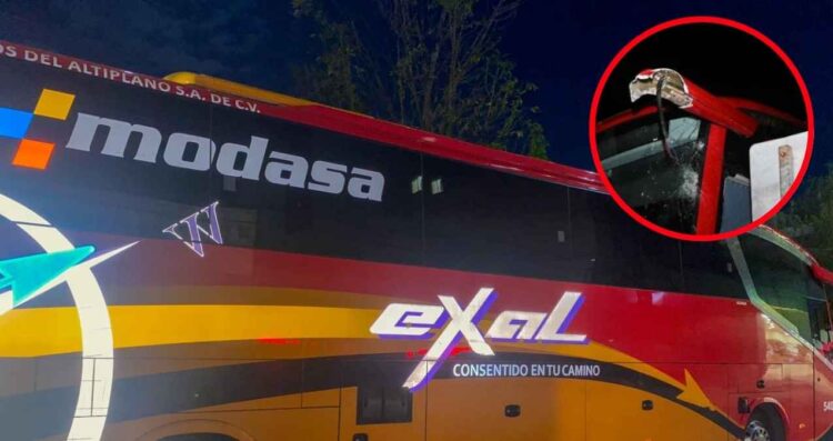 Victoria-Zaragoza Tráiler impacta autobús de Coyotes de Tlaxcala