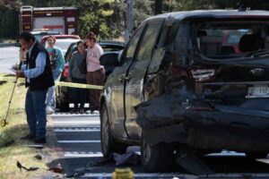 Hombre fallece tras accidente en la autopista México-Toluca