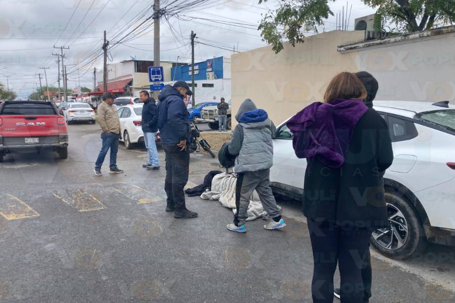 accidente de motocicleta en Victoria
