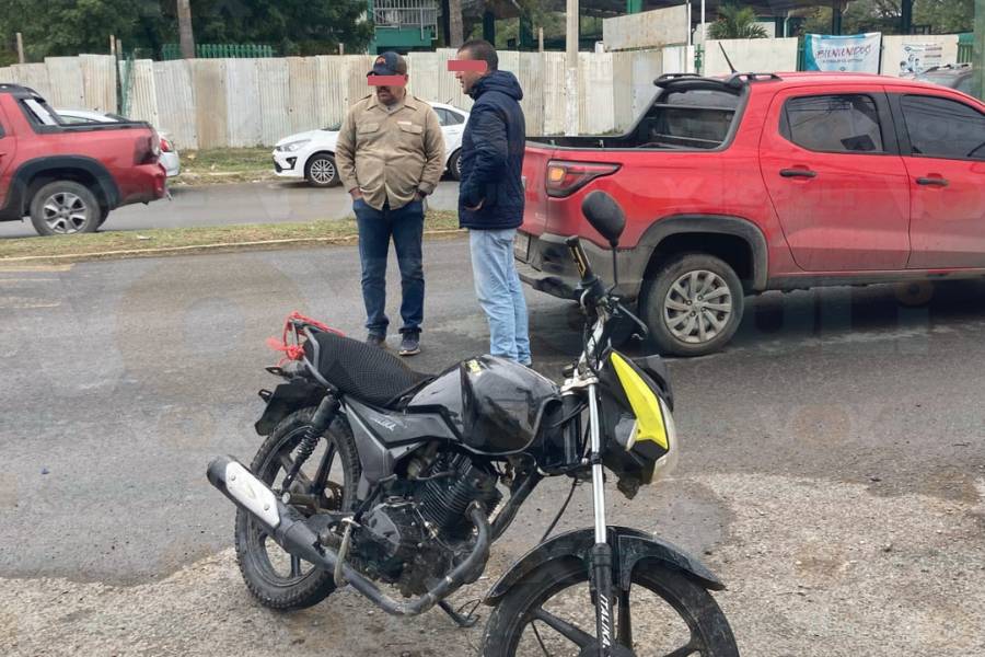 accidente de motocicleta en Victoria