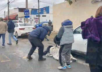 accidente de motocicleta en victoria