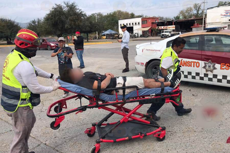 accidente de tránsito en Ciudad Victoria