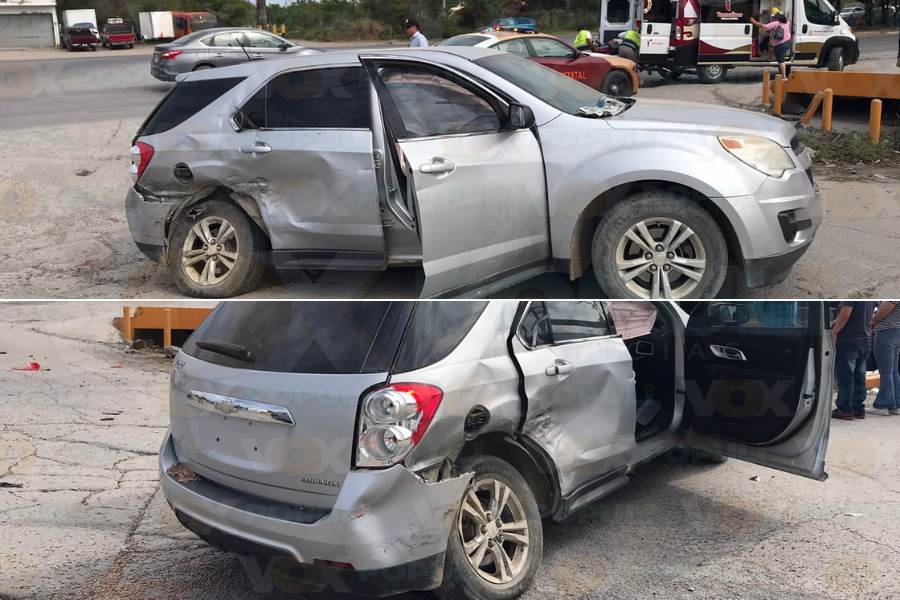 accidente de tránsito en Ciudad Victoria