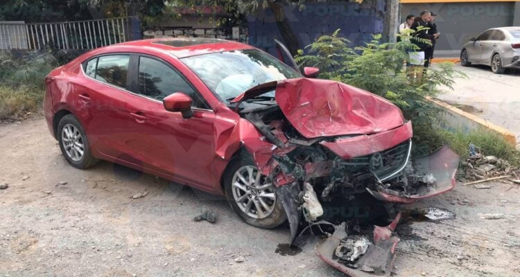 accidente de tránsito en Ciudad Victoria