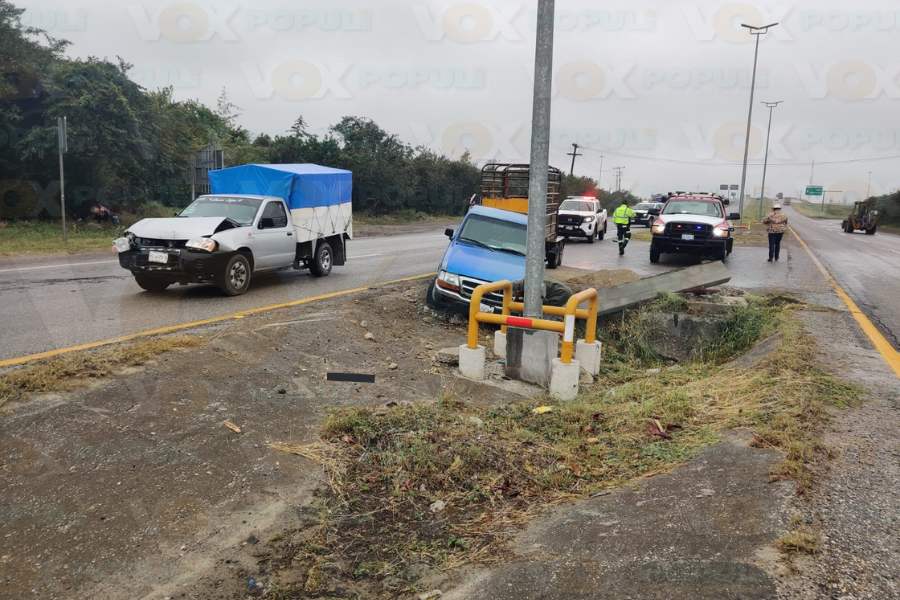 accidente en Corredor Urbano Altamira