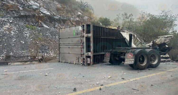 accidente en rumbo nuevo victoria