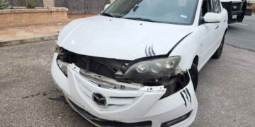 accidente lesionada Nuevo Laredo
