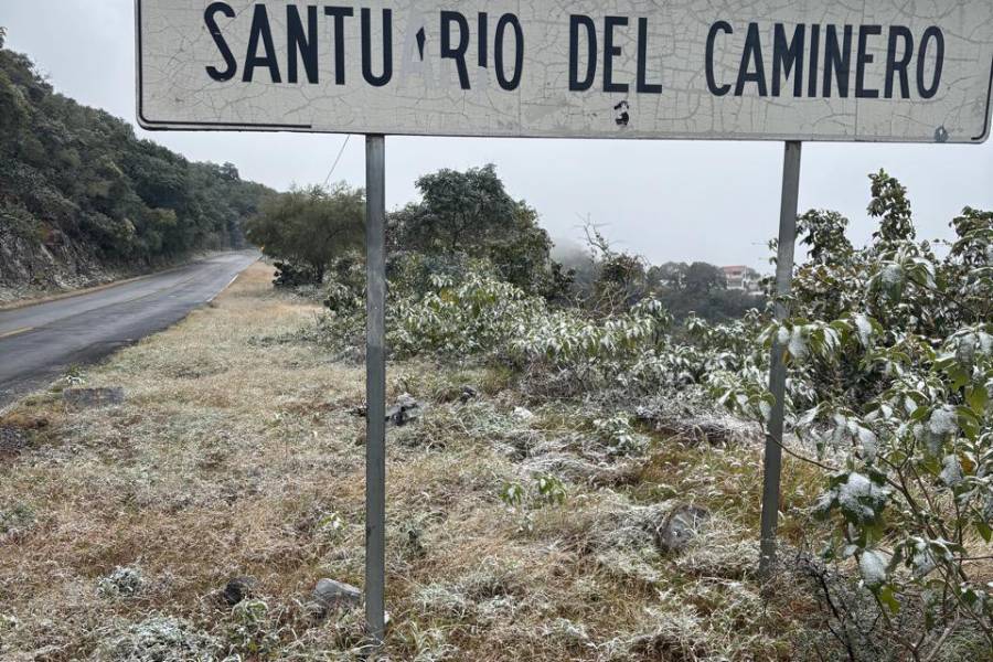 aguanieve en santuario del caminero