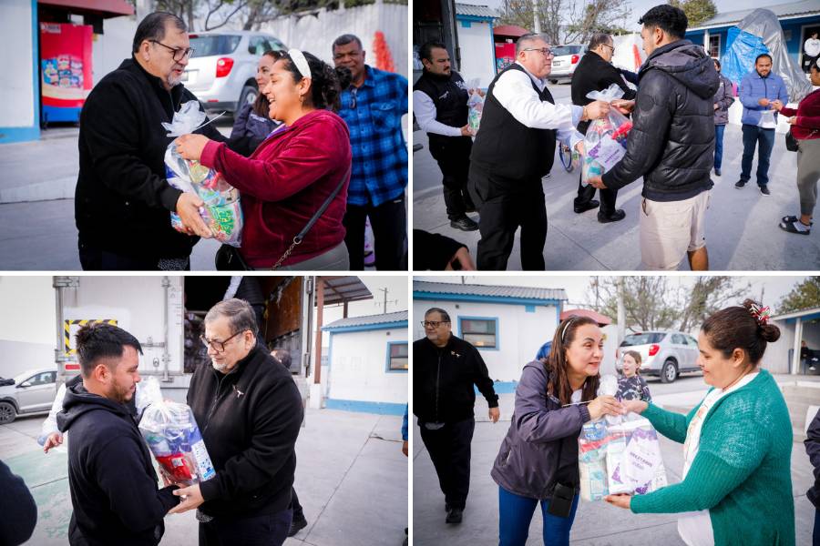 apoyo alimentario a migrantes en Tamaulipas