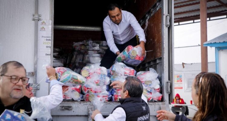 apoyo alimentario a migrantes en Tamaulipas