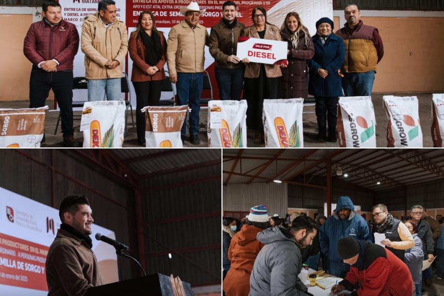 apoyos a productores agrícolas en matamoros