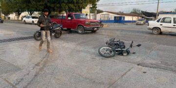 choque en bulevar del Mante