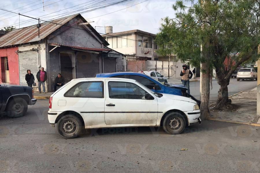 choque en centro de victoria