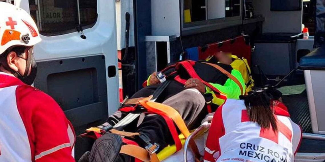 choque nuevo laredo repartidor