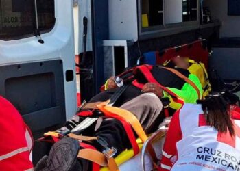 choque nuevo laredo repartidor