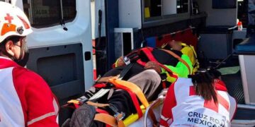 choque nuevo laredo repartidor