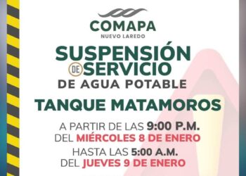 corte de agua Nuevo Laredo