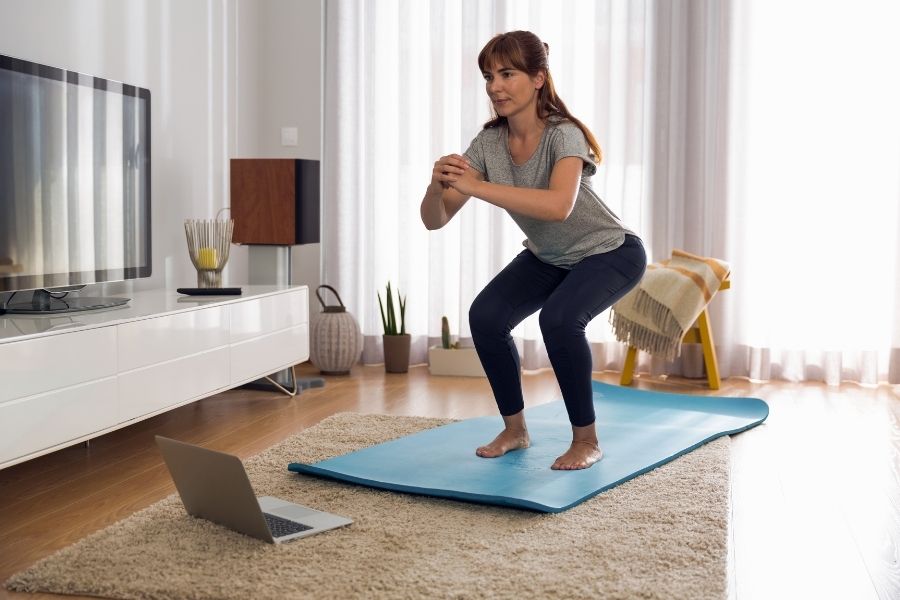 ejercicio cardiovascular principiantes casa