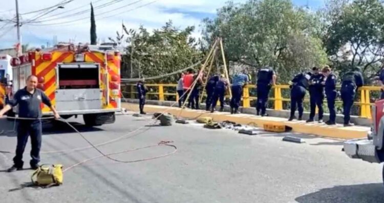 estudiante muere caer puente Puebla