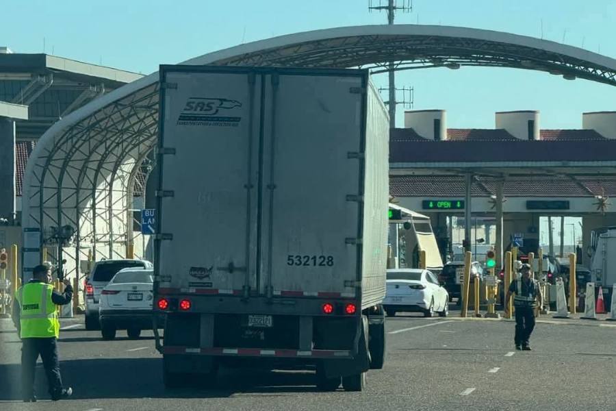 fallas en sistema de aduana de Nuevo Laredo
