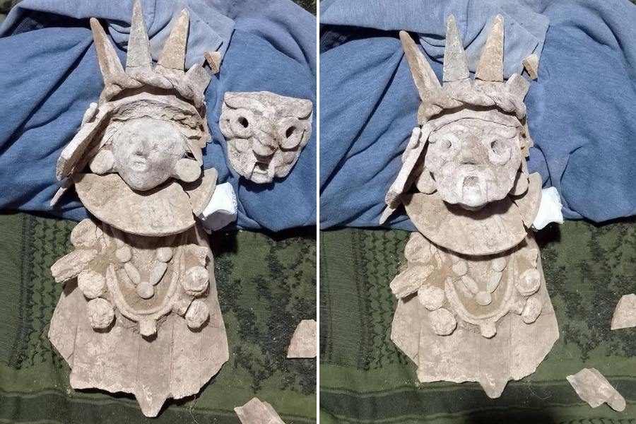 figura de tláloc en tamaulipas