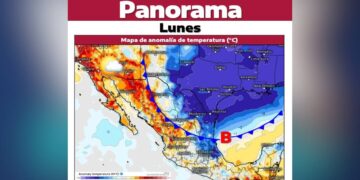 frente frío en Nuevo Laredo