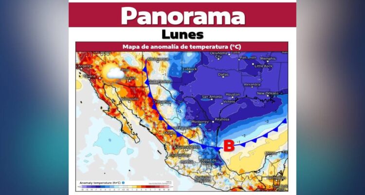 frente frío en Nuevo Laredo