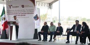 obra bulevar Fundadores Reynosa