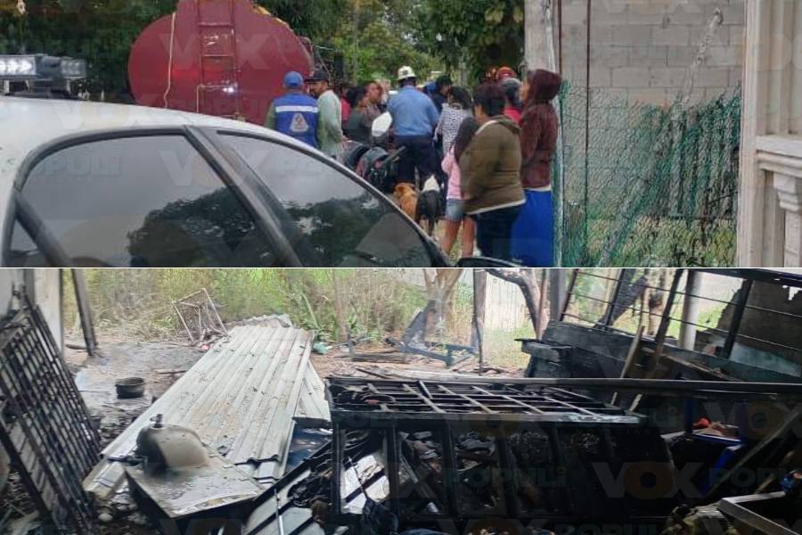 incendio en Altamira