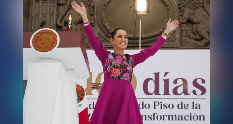 informe de sheinbaum 100 días
