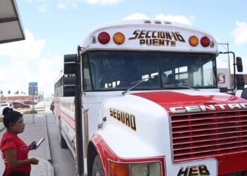 instalación de paradas oficiales en Matamoros