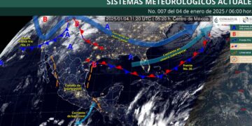 lluvias vientos fuertes México