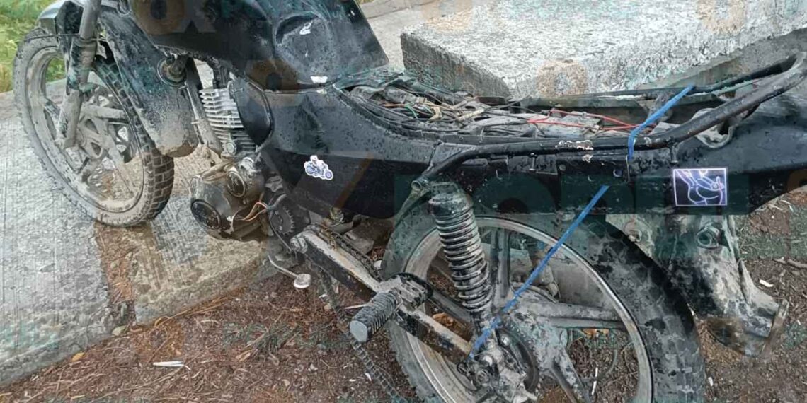 motociclista herido Victoria