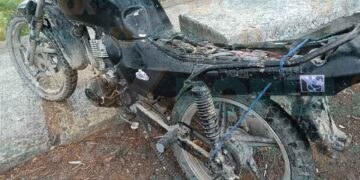 motociclista herido Victoria