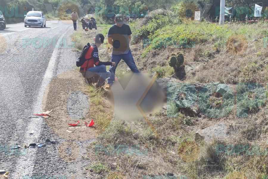 motociclistas chocan hospitalizados victoria (1)