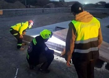 muere trabajador Santa Catarina