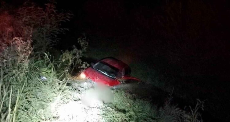 mujer muere volcadura González