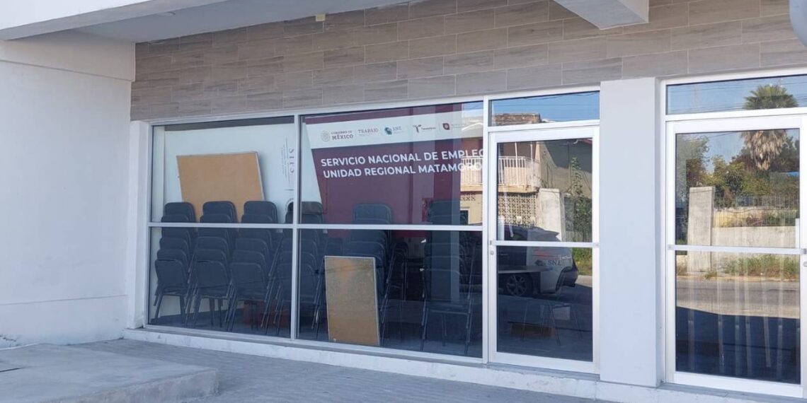 nueva oficina de empleo en Matamoros