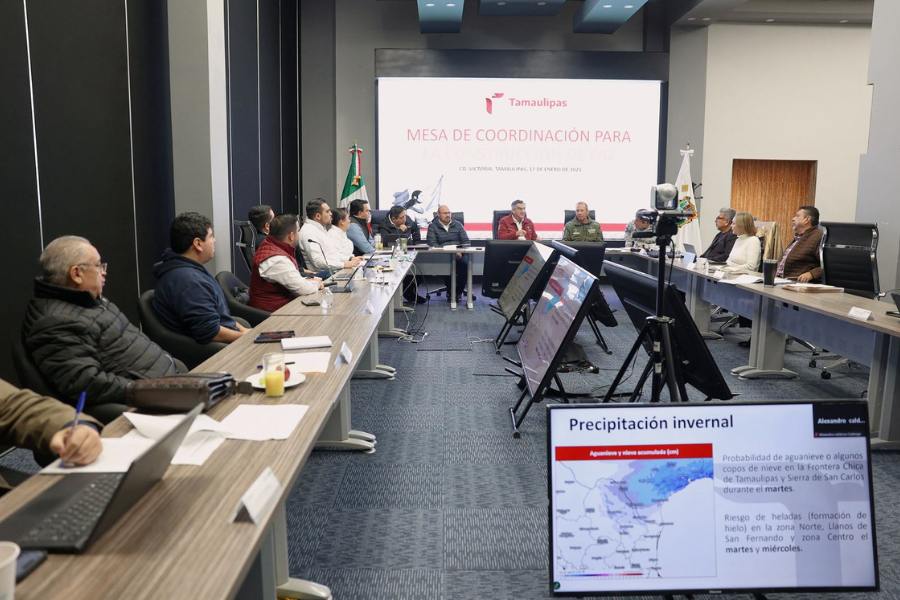 onda gélida en Tamaulipas