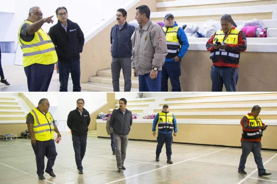 operativo de invierno en Ciudad Madero