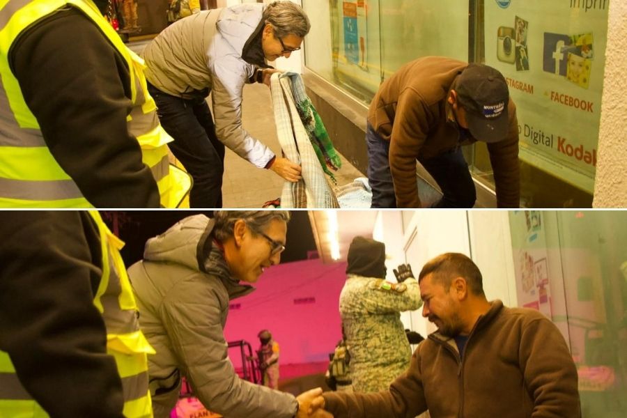 operativo nocturno en Ciudad Madero